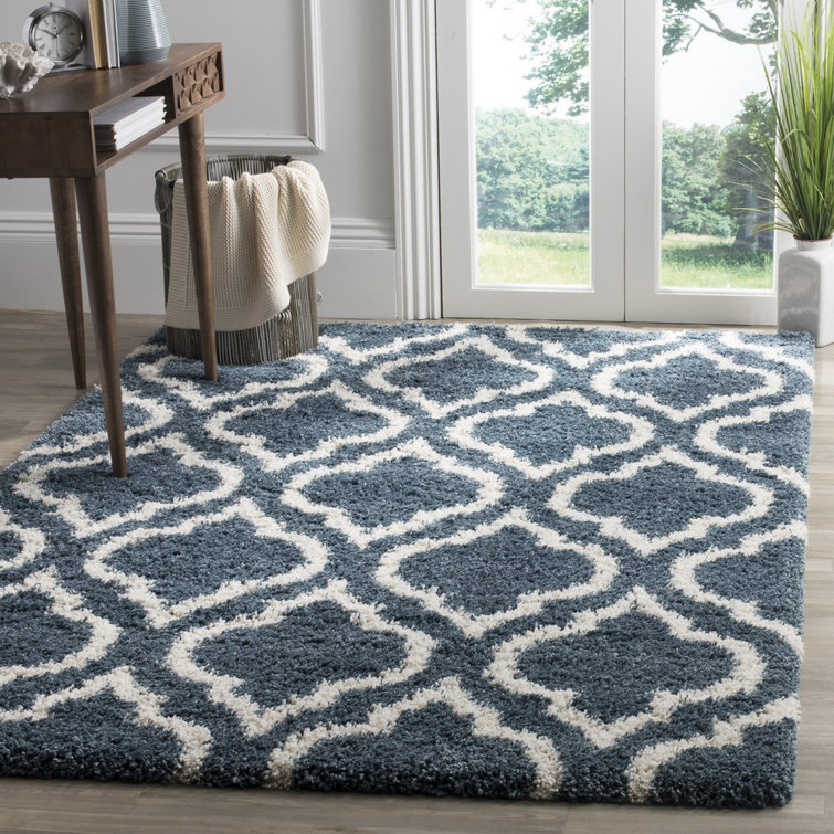 House of Hampton® Darrold Geometric Blue/Beige Area Rug & Reviews Wayfair